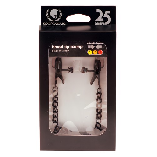 Spartacus Adjustable Nipple Clamps - Black