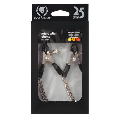 Spartacus Adjustable Micro Plier Nipple Clamps