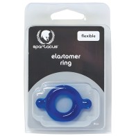 Anillo para el Pene de Elastómero Spartacus - Azul