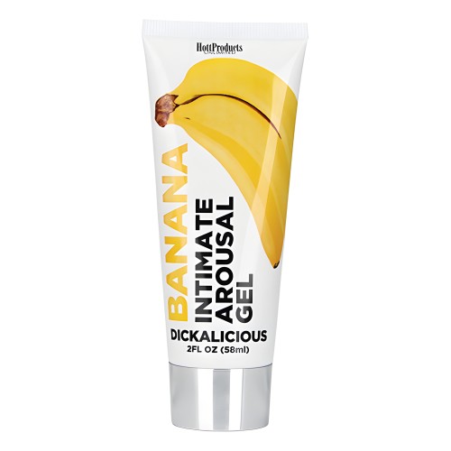 Dickalicious Penis Arousal Gel 2 oz - Banana