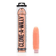 Kit Clone-A-Willy Vibrador - Tono de Piel Clara