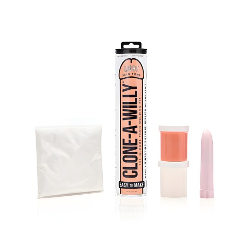 Clone-A-Willy Kit Vibrating - Light Skin Tone