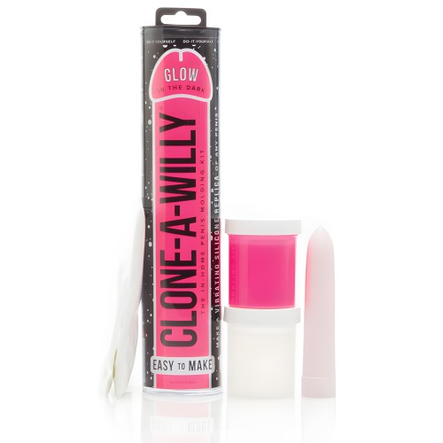 Clone-A-Willy Kit Vibrating Glow in the Dark