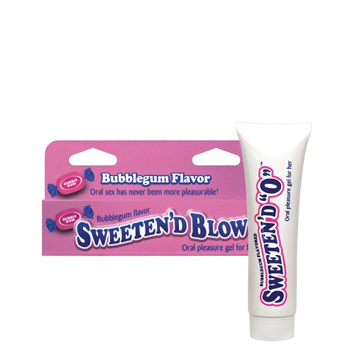 Sweeten'd Blow Oral Pleasure Gel - Bubble Gum Flavor
