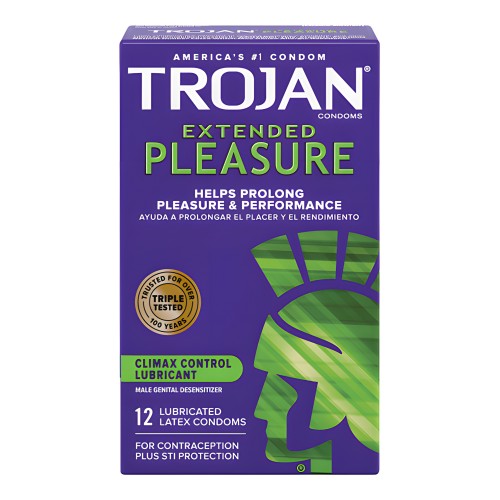 Condones Trojan de Placer Prolongado