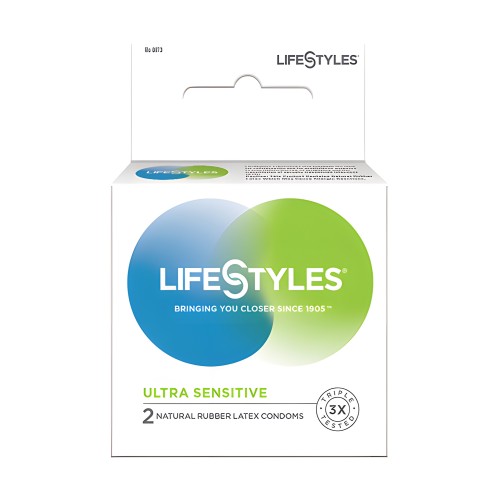 Lifestyles Ultra Sensitive - Box of 3