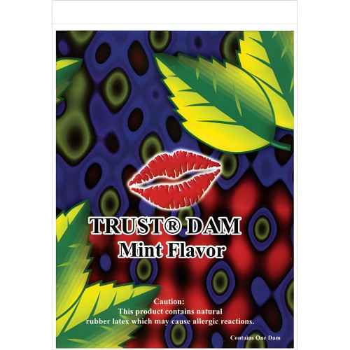Trust Dam Látex Dental Dam Menta