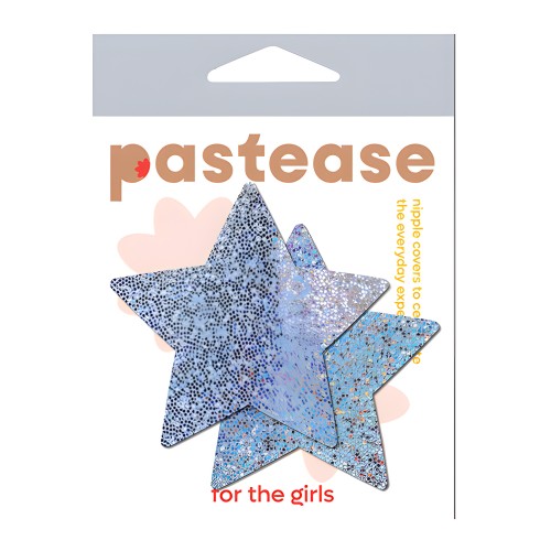 Pastease Glitter Star - Silver O/S