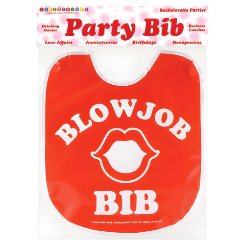 Blow Job Party Bib