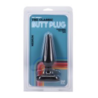Classic Butt Plug - Medium Black