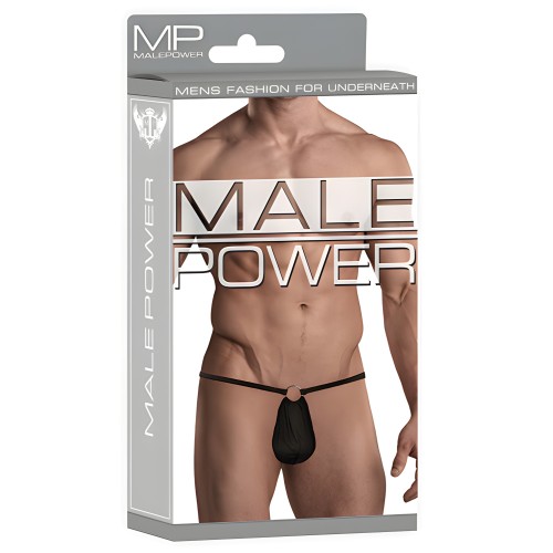 Male Power G-String - Black O/S