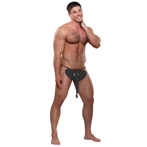 Male Power G-string - For the Guy Who Needs More Trunk Space