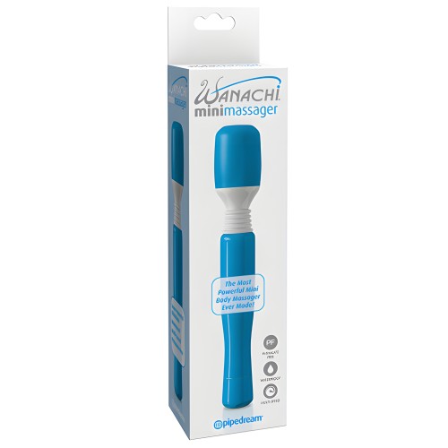 Mini Wanachi Masajeador Impermeable - Azul