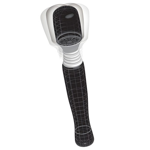 Mini Wanachi Massager Waterproof - Black