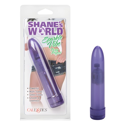 Vibrador Brillante de Shane's World - Púrpura