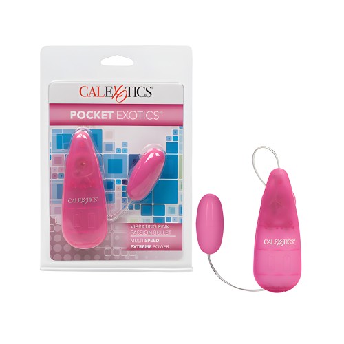 Pocket Exotics Pink Bullet - Vibrating Pleasure