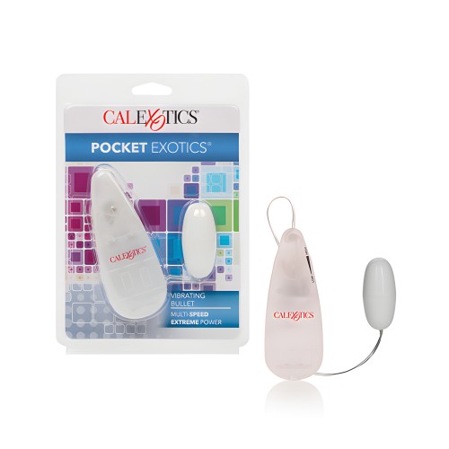 Bala Ivory de Pocket Exotics | Vibrador de Múltiples Velocidades