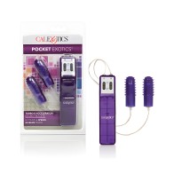 Doble Bala Turbo 8 Pocket Exotics - Púrpura