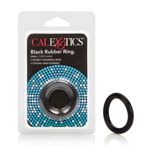 Black Rubber Penis Enhancement Ring - Small