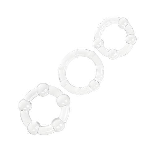 Anillos de Silicona Isla - Transparentes