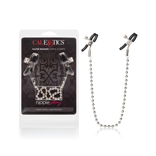 Pinzas para Pezones con Cadenas de Plata Nipple Play