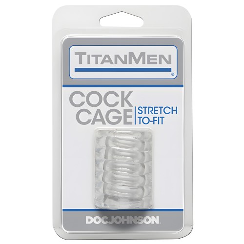 Titanmen Cock Cage Clear