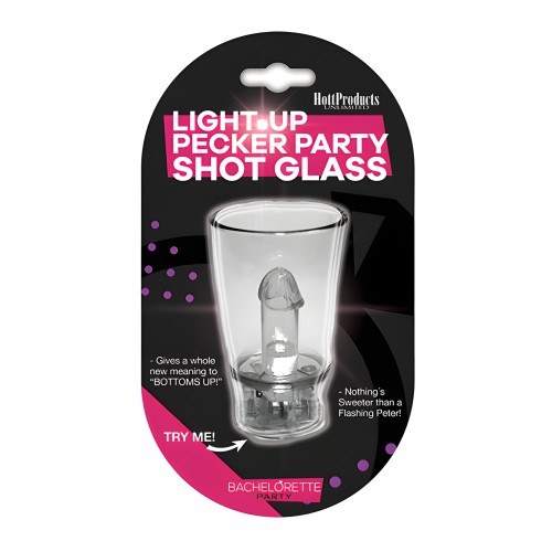 Vaso de Shot con Luz Colgante