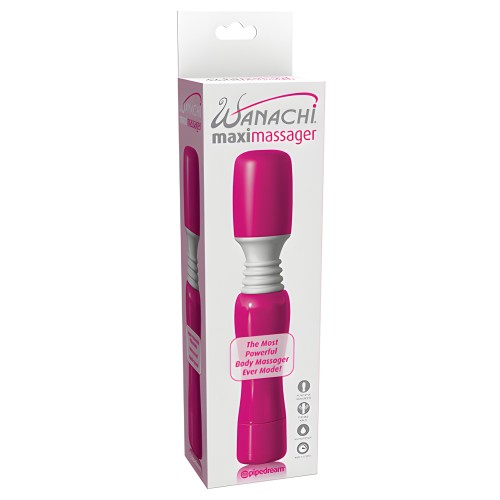 Masajeador Waterproof Maxi Wanachi - Rosa
