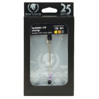 Spartacus Beaded Clit Clamp - Purple