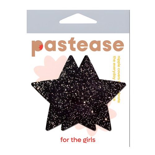 Pastease Glitter Star - Black O/S
