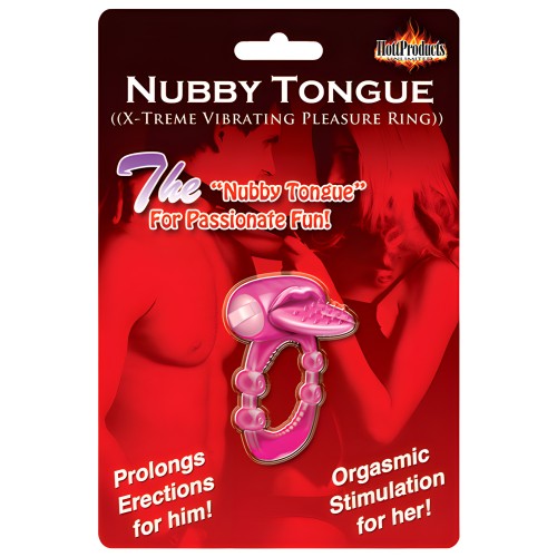 Nubby Tongue X-Treme Vibrating Pleasure Ring