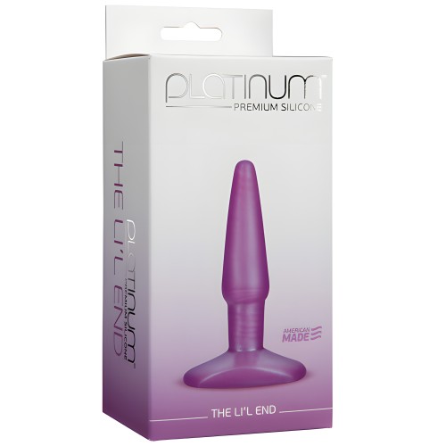 Platinum Silicone The Lil' End - Púrpura