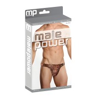 Male Power Wonder Thong Estampado Animal