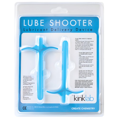 KinkLab Lube Shooter - Azul