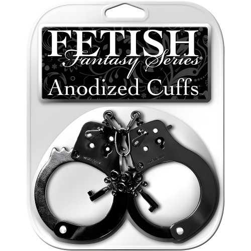 Fetish Fantasy Series Anodized Cuffs - Black