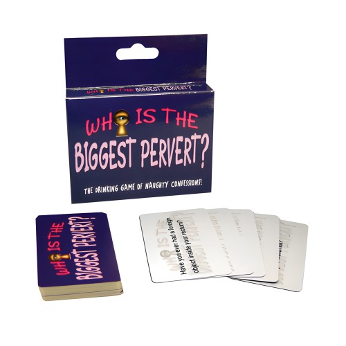 Who is the Biggest Pervert Card Game