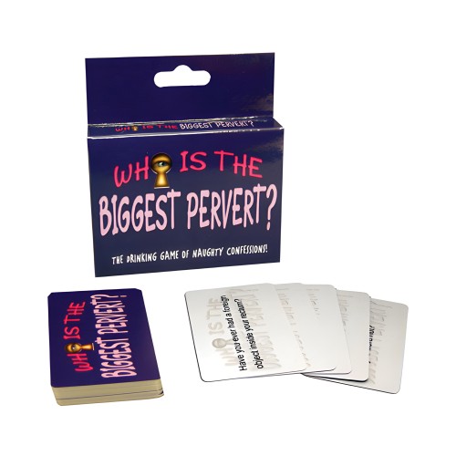 Who is the Biggest Pervert Card Game