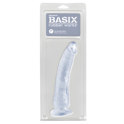 Basix Rubber Works Dong Delgado de 7" - Transparente