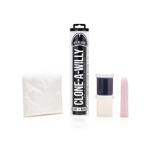 Kit Clone-A-Willy Vibrante - Negro Jet