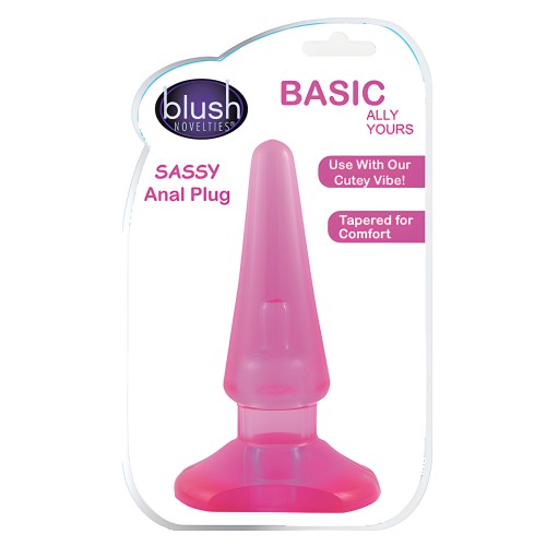 Plug Anal Básico Blush B Yours - Rosa