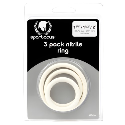 Conjunto de Anillos para el Pene Spartacus de Nitrilo