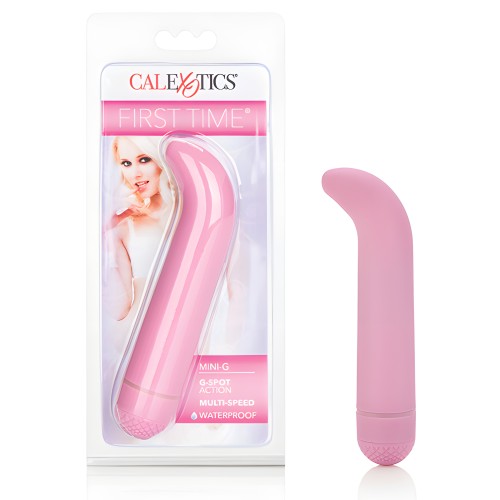 First Time Mini G - Vibrador Curvado Rosa