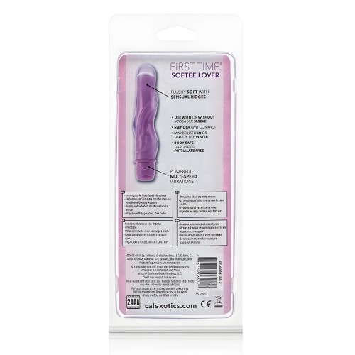 First Time Softee Lover - Purple Vibrator