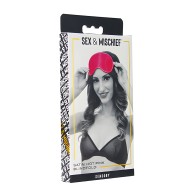 Antifaz de Satén Sex & Mischief - Rosa Fucsia