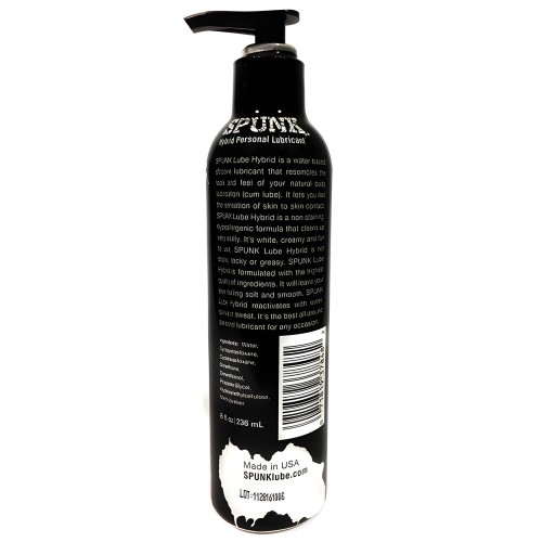 Spunk Hybrid Lube - 8 oz