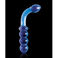 Icicles No. 31 Hand Blown Glass - Blue G Spot