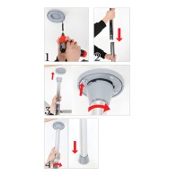 Fetish Fantasy Dance Pole - Silver