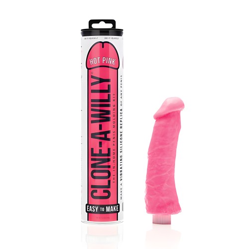 Kit Clone-A-Willy Vibrante - Rosa Fucsia