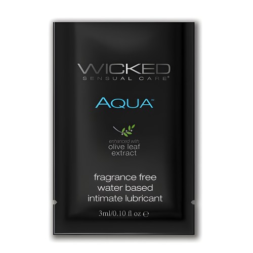 Wicked Sensual Care Aqua Waterbased Lubricant