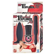Kit Explorador Anal My 1st - Plug Vibrante - Negro